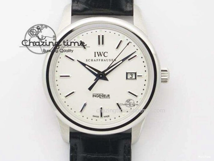 MIROTIME 1218 Portofino IW356501 SS V3 MK 1:1 Best Edition Blue Dial On SS Mesh Bracelet MIYOTA Timeless 7194